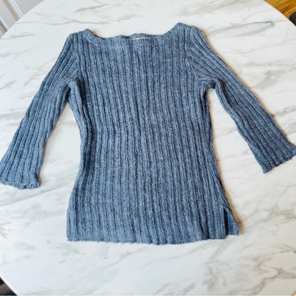 A. Byer Y2K Mohair Blend Ribbed Women's Sweater Size M Vintage U.S.A
